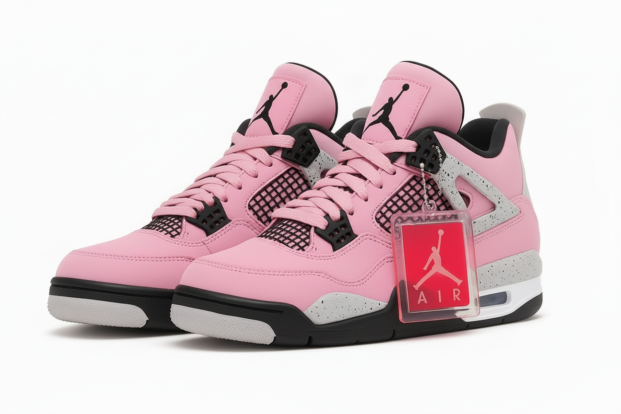 Air Jordan 4 Retro Orchid Pink