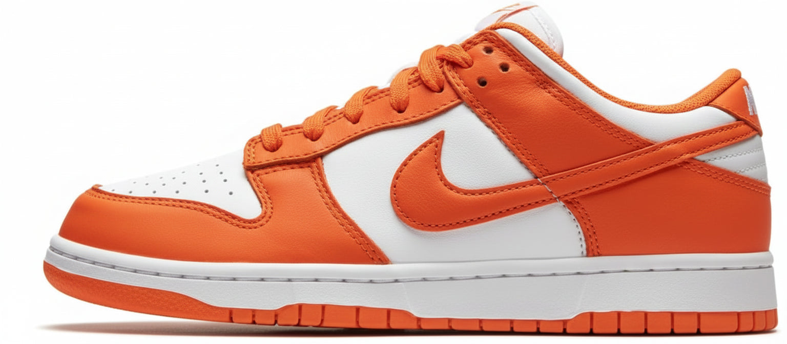 Nike Dunk Low “Syracuse” – Orange & White