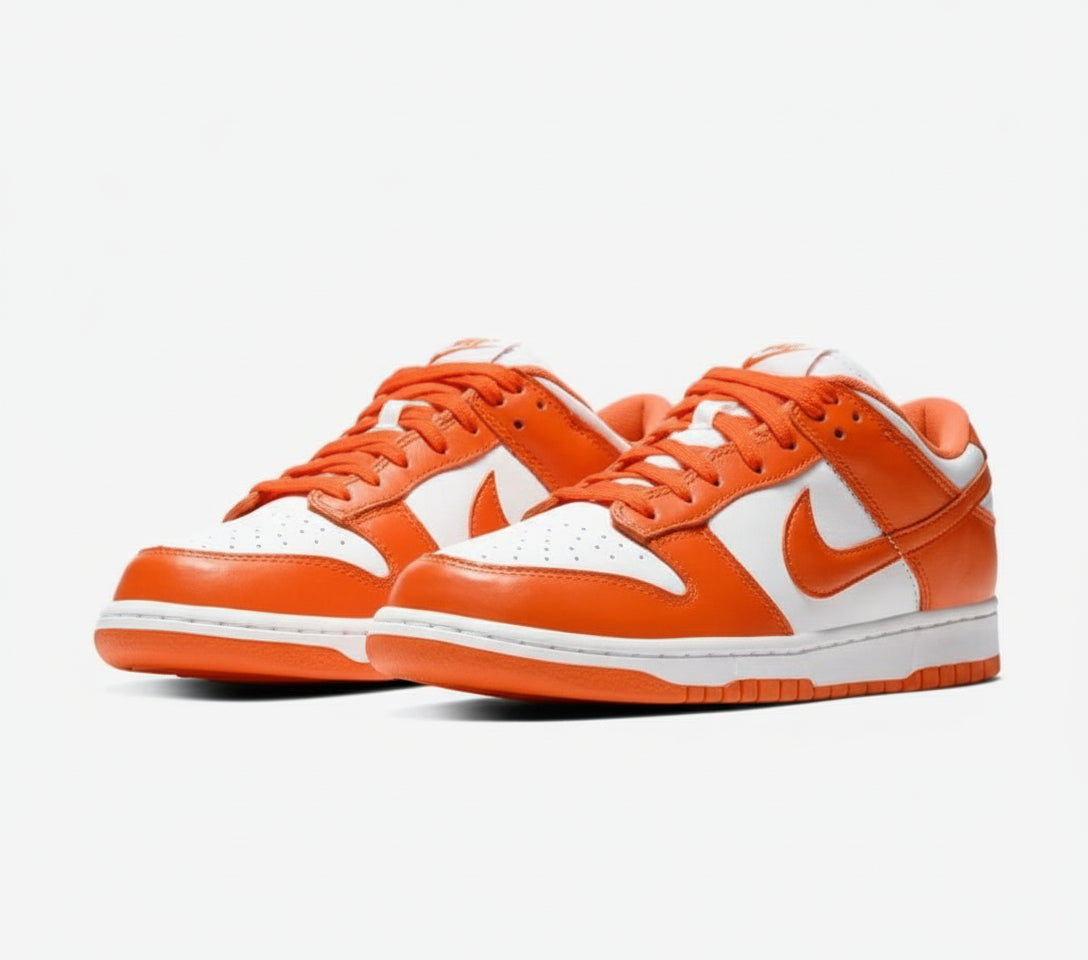 Nike Dunk Low “Syracuse” – Orange & White