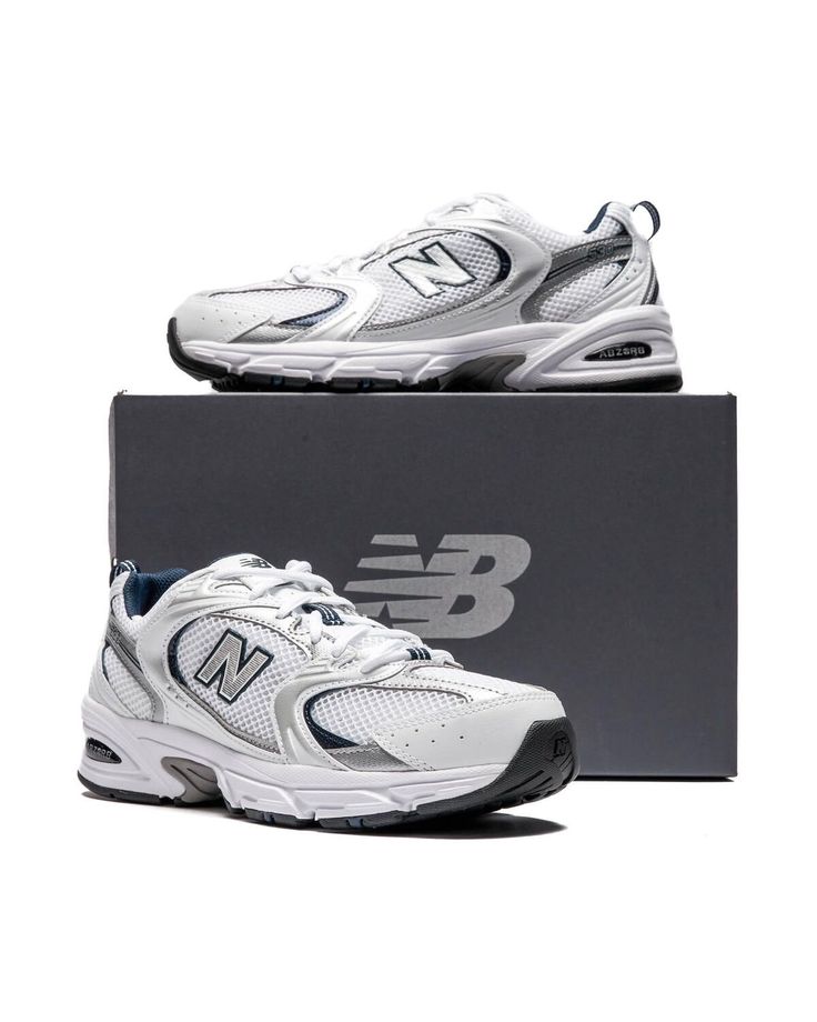 New Balance 530 Sneakers – Unisex – White/Natural Indigo